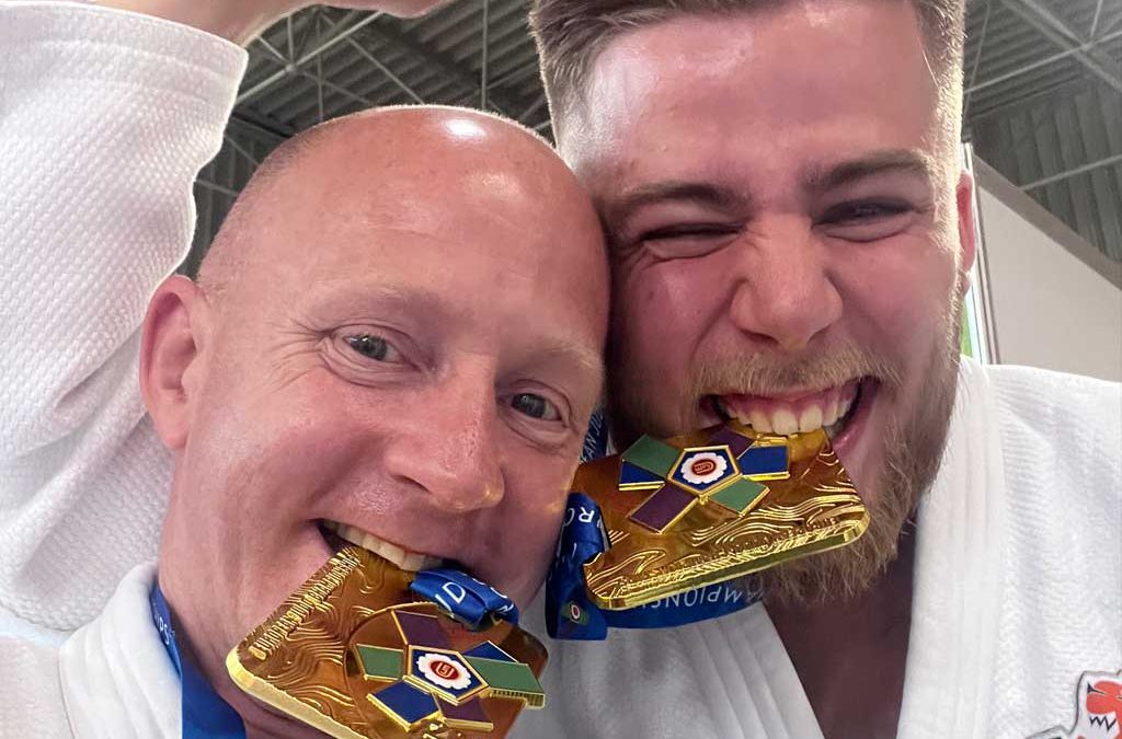 SHINTAI DOCENTEN JELLE EN PETER EUROPEES KAMPIOEN KATAME-NO-KATA